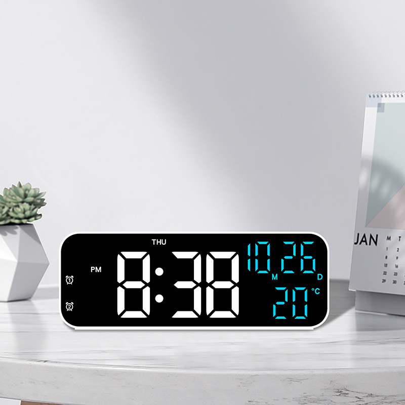 Led Desk Clock - Simples despertador digital multi-função led relógio