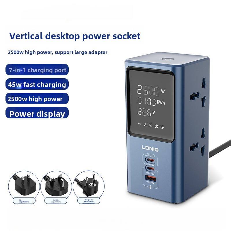 Home Office 365 - Soquete de exibição lcd usb vertical