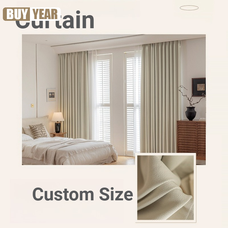 Home Office Buy - Cortinas de Algodão e Linho de
