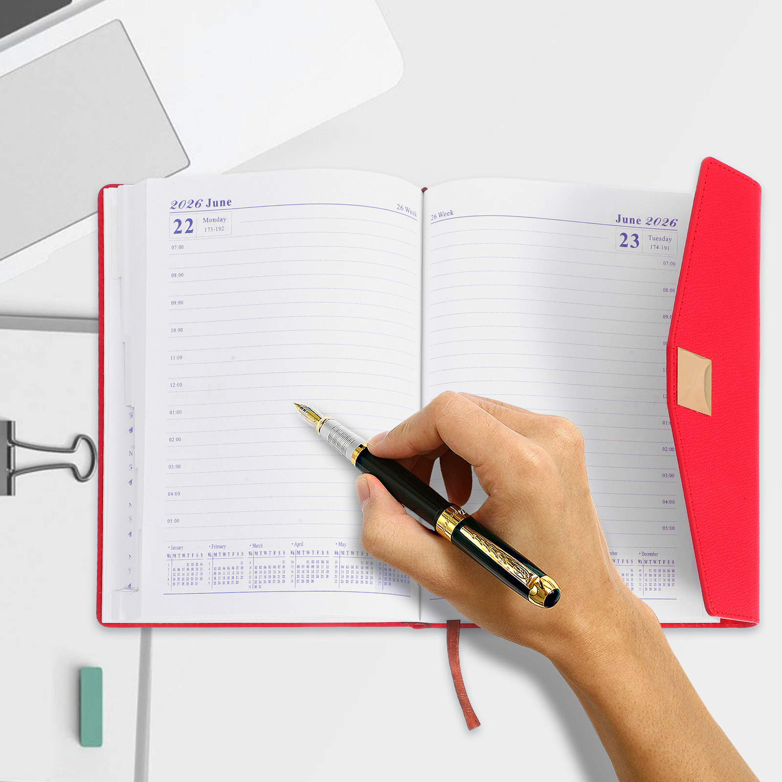 Caderno Planejador Diário de 3 - Home Office 365 avaliação e preço