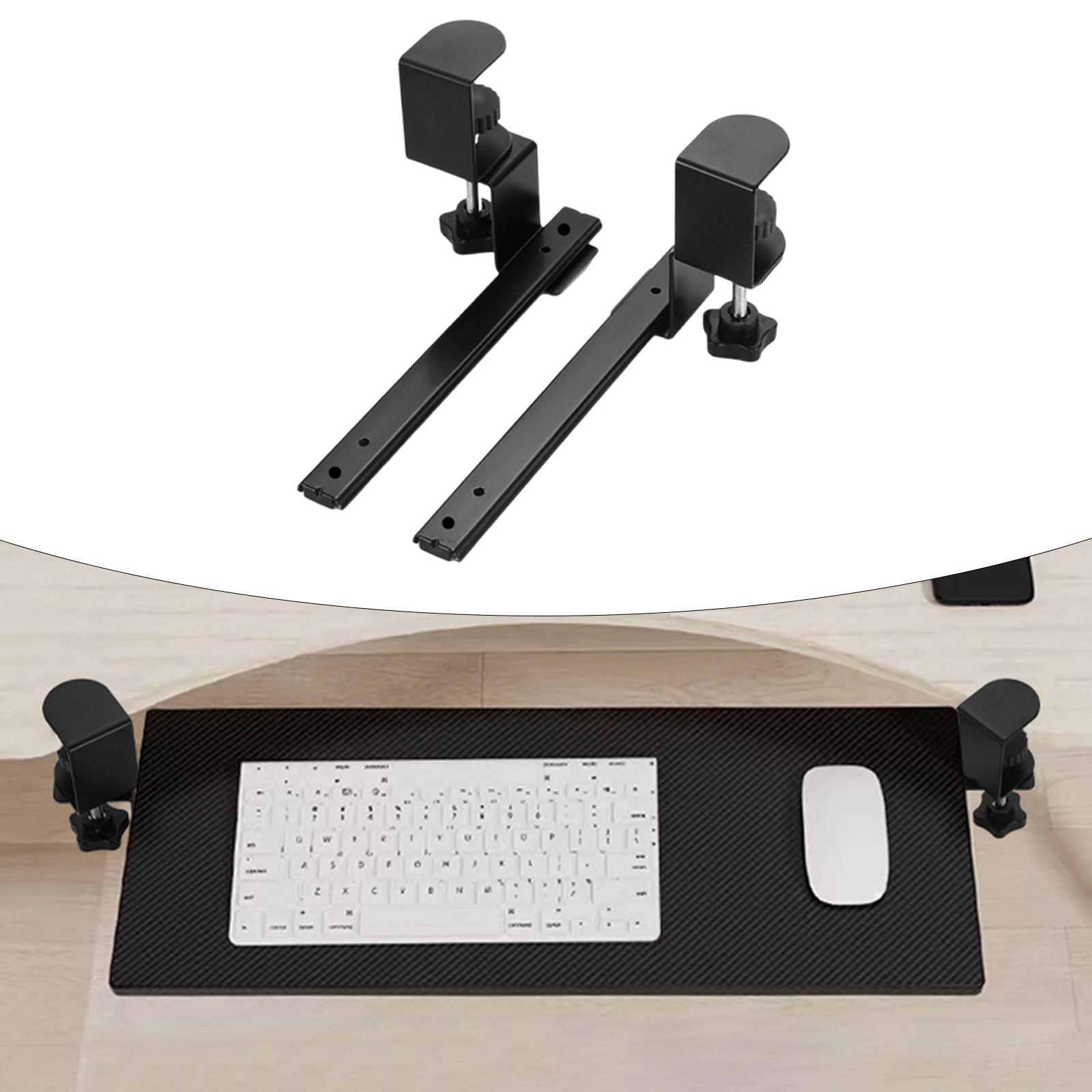2x sob a bandeja do teclado da - Keyboard Tray Under Desk avaliação e preço
