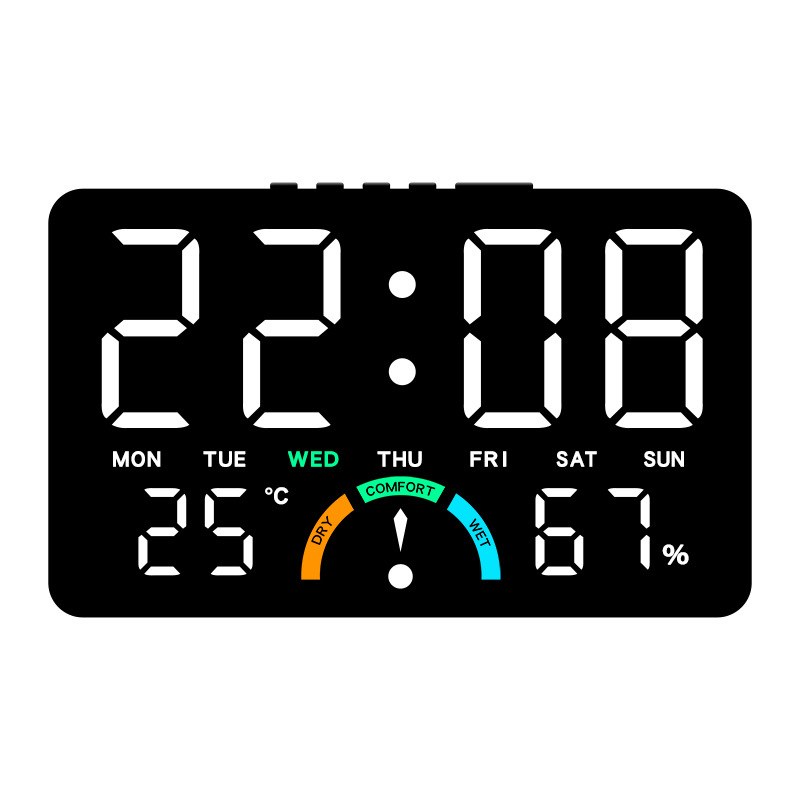 Relógio Digital LED com Alarme - Led Desk Clock avaliação e preço