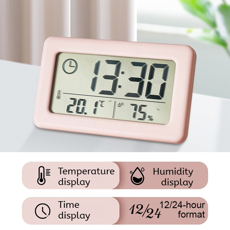 Mini Relógio Digital Eletrônic - Led Desk Clock avaliação e preço