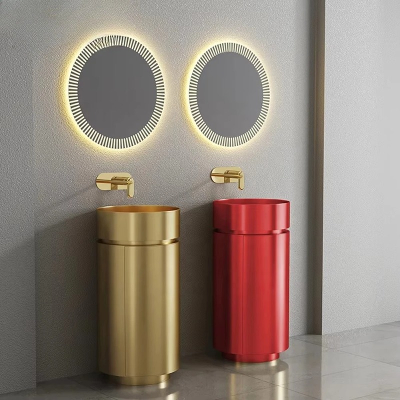 Armário de Banheiro em Aço Ino - Drawer Pedestal Cabinet avaliação e preço