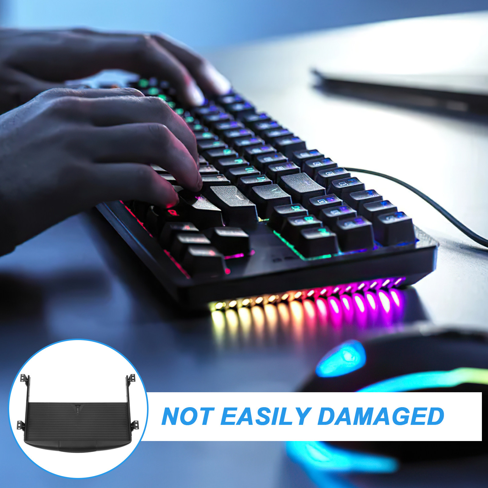 Bandeja de Teclado Dupla Camad - Keyboard Tray Under Desk avaliação e preço