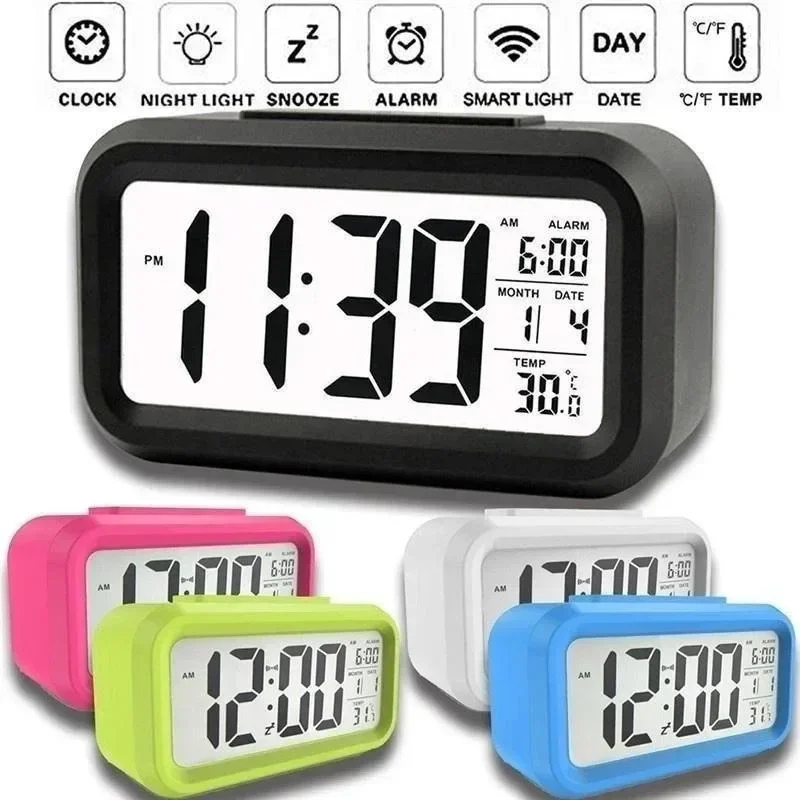 Relógio Despertador Digital LE - Led Desk Clock avaliação e preço