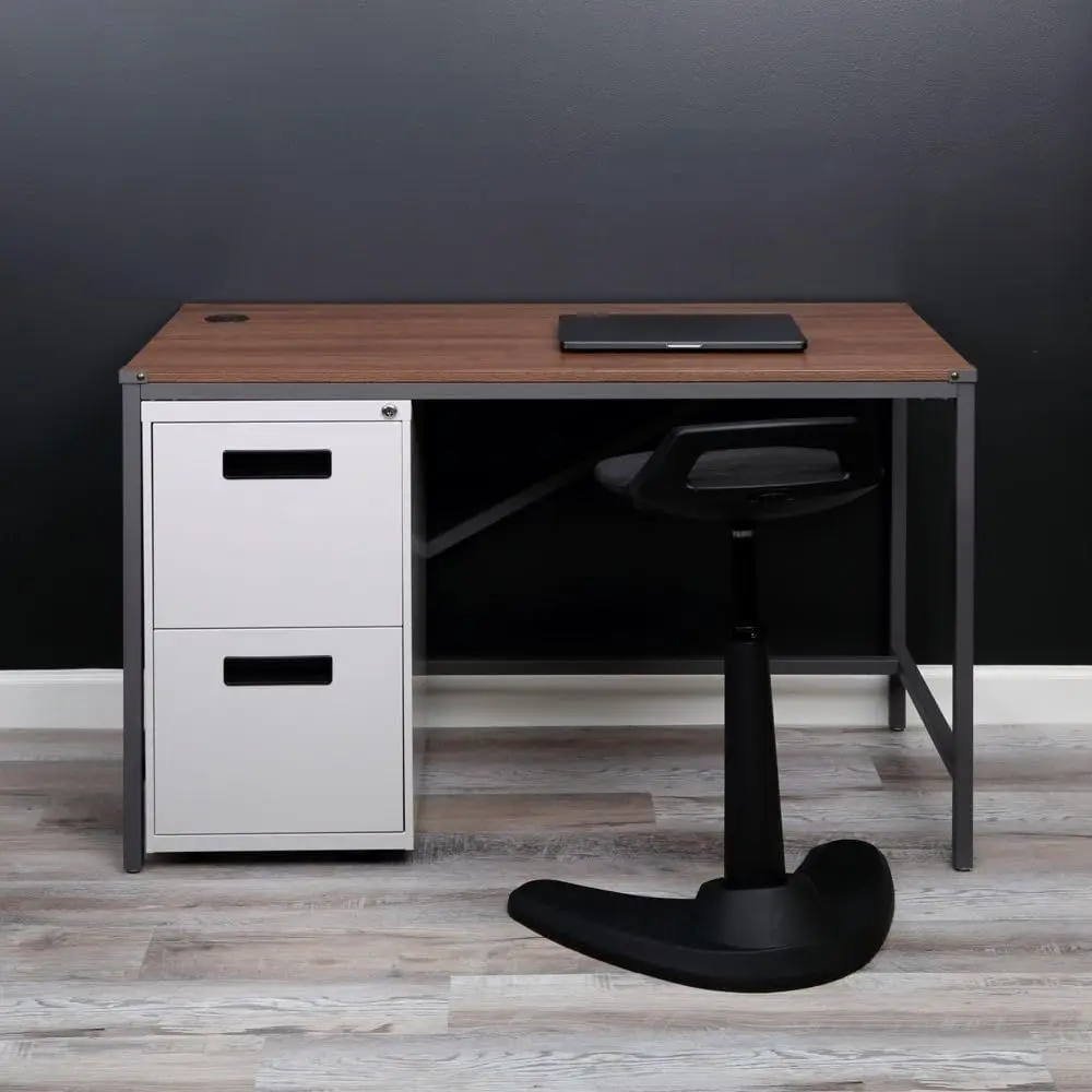 Armário de arquivo cinza com p - Drawer Pedestal Cabinet avaliação e preço