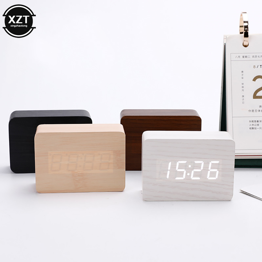 Moda despertador led relógio d - Led Desk Clock avaliação e preço