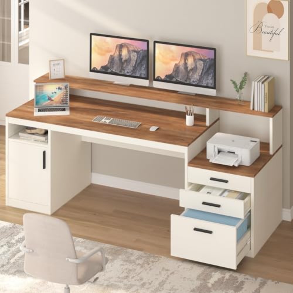 Mesa de Computador de 65 Poleg - Home Office 365 avaliação e preço