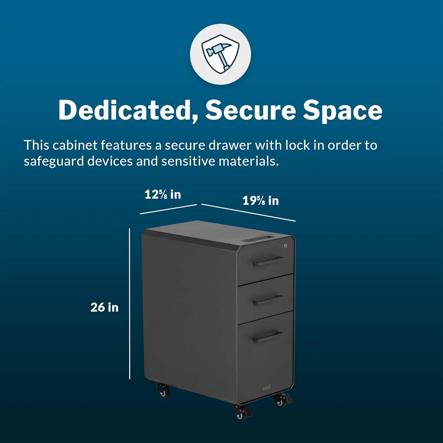 Armário Arquivador Slim - Armá - Drawer Pedestal Cabinet avaliação e preço