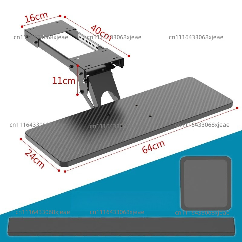 Gaveta para Teclado Sob a Mesa - Keyboard Tray Under Desk avaliação e preço