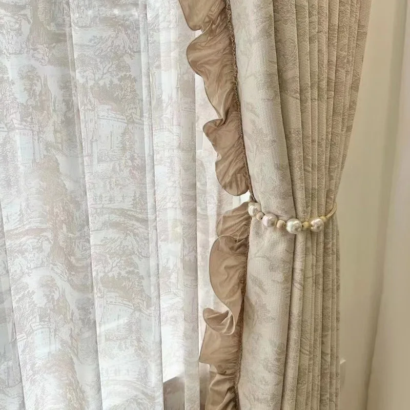 Cortinas de Luxo Retro Frances - Home Office Buy avaliação e preço