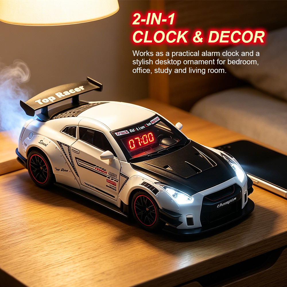 1PCS Despertador Modelo Hyperc - Led Desk Clock avaliação e preço