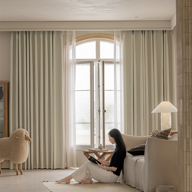 Cortinas de Algodão e Linho de - Home Office Buy avaliação e preço