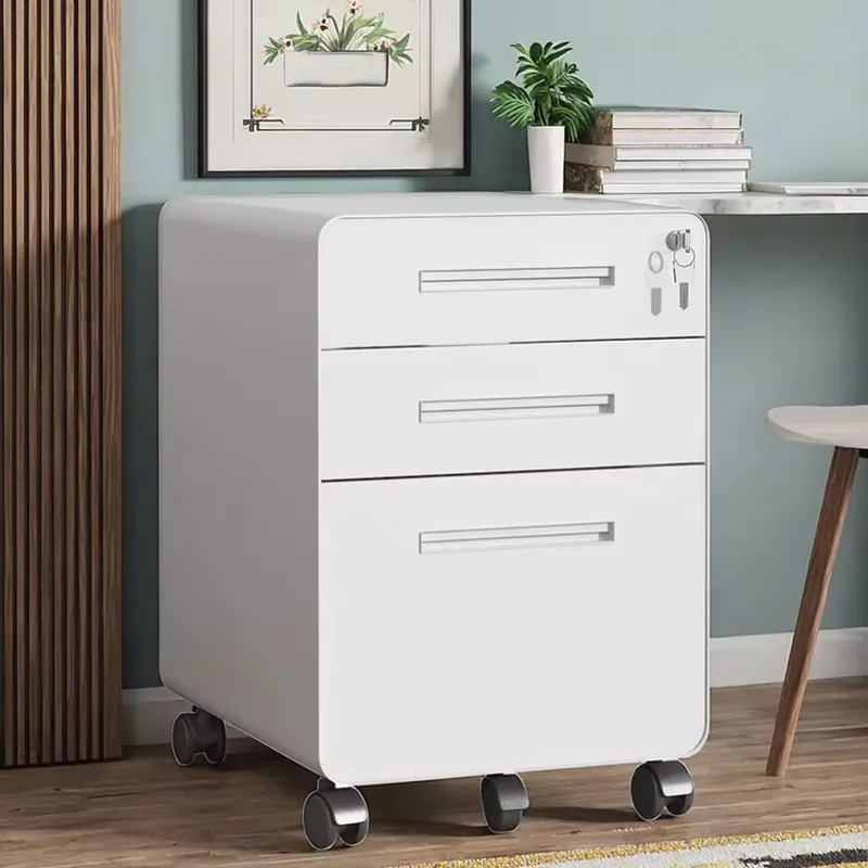 Armário Móvel com 3 Gavetas e  - Drawer Pedestal Cabinet avaliação e preço
